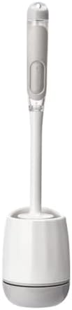 LUOWUYOU Toilet Brush and Plunger Set with Liquid Storage