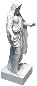 One Moment In Time Christus Statue White Cultured Marble Handmade