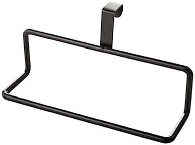 NUOBESTY 2Pcs No Perforation Towel Rack Black and White 1