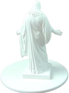 One Moment In Time Christus Statue White Cultured Marble Handmade