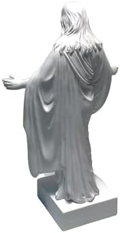 One Moment In Time Christus Statue White Cultured Marble Handmade