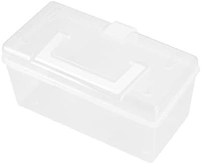 2pcs Plastic Medicine Storage Box Organizer
