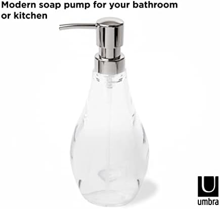 Umbra Droplet Clear Lotion Dispenser