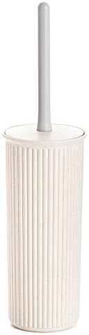 Superio Eco-Friendly Toilet Bowl Brush with Holder Set