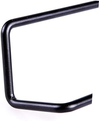 NUOBESTY 2Pcs No Perforation Towel Rack Black and White 1