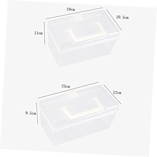 Gatuida Portable Medicine Storage Box Black
