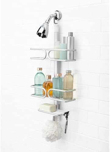 OXO Good Grips 3 Tier Shower Caddy with Razor Holder