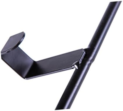 NUOBESTY 2Pcs No Perforation Towel Rack Black and White 1