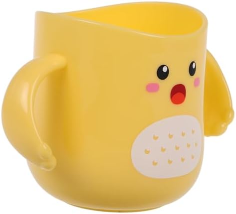 Hoement Durable Cartoon Toothbrush Holder Mug 1