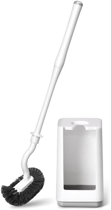 Attarrior Toilet Bowl Brush with Holder and Long Handle