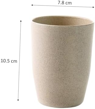 Hoement Bathroom Tooth Rinsing Mug Wheat Stem Design
