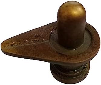 PARIJAT HANDICRAFT Mini Brass Shivling for Puja