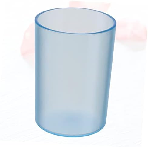 Fondotin Transparent Toothbrush Cups for Adults and Kids