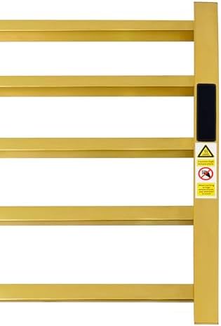 Alltiett 5 Bars Heated Towel Rack Wall Mounted
