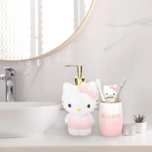 Jay Franco Hello Kitty Organizer Set - 4 Piece Pink Accessories