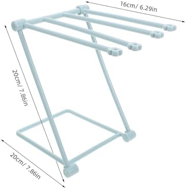 ULTECHNOVO Foldable Towel Rack for Kitchen Bathroom
