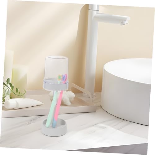 SWOOMEY Toothbrush Holder with Lid and Cup