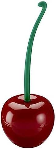 PerGar Toilet Brush Set with Holder Cherry Style