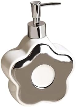 Ceramic Flower Shape Lotion Dispenser 350ml