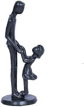 Father Daughter Statue - Heartwarming Love Sculpture