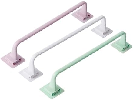 Ciieeo Plastic Towel Rack for Bathroom Kitchen Bedroom and Closet