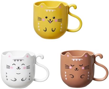 Lovely Kitten Mouthwash Cup for Home Travel