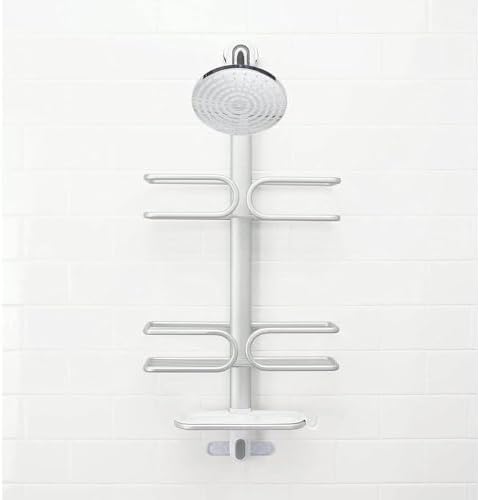 OXO Good Grips 3 Tier Shower Caddy with Razor Holder