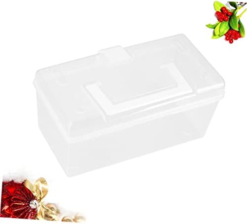 2pcs Plastic Medicine Storage Box Organizer