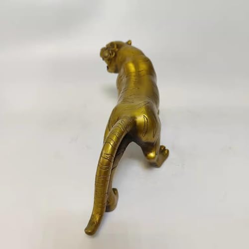 Julrybox Brass Tiger Zodiac Figurine Decor