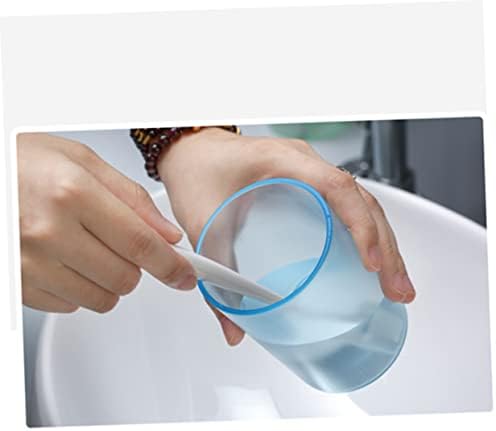Fondotin Transparent Toothbrush Cups for Adults and Kids