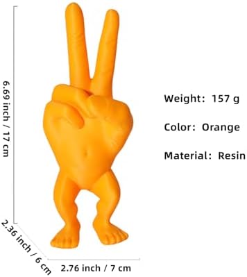 Scissor Hand Figure Statue - 3D Resin Decor Art