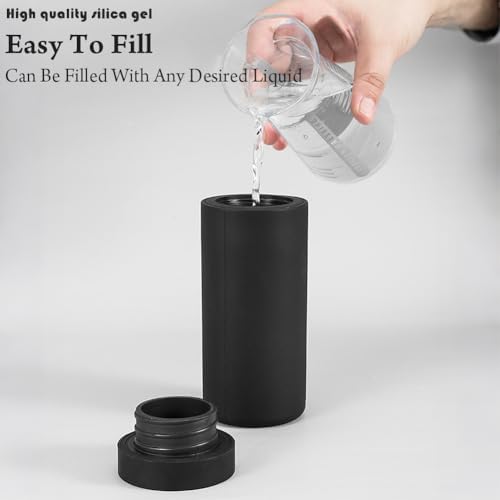 Chpbolly Silicone Dish Soap Dispenser - Leakproof Refillable Countertop Holder
