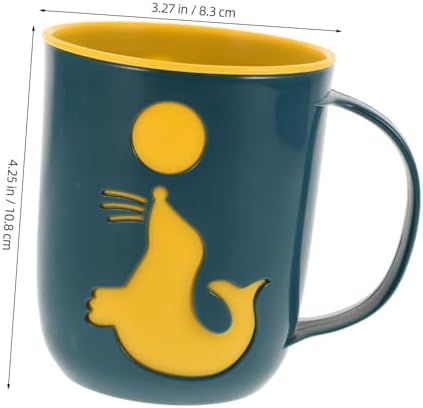 Adorable dolphin toothbrush cup travel mug for kids