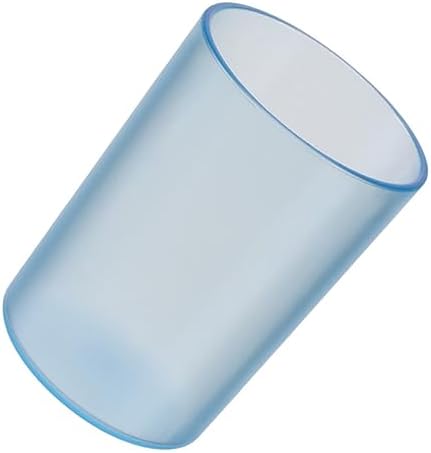 Fondotin Transparent Toothbrush Cups for Adults and Kids