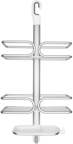 OXO Good Grips 3 Tier Shower Caddy with Razor Holder