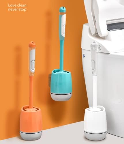 LUOWUYOU Toilet Brush and Plunger Set with Liquid Storage