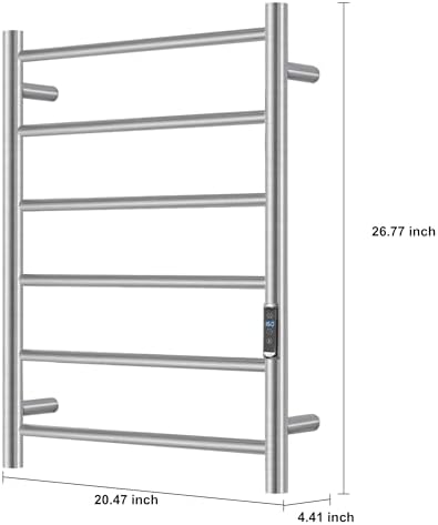 BLARALA Heated Towel Racks with Timer and Temperature Control
