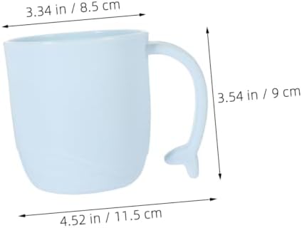 FONDOTIN 2pcs Cartoon Mouthwash Cups for Boys Girls