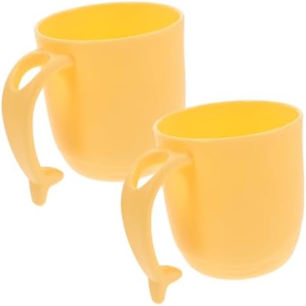 PRETYZOOM Unbreakable Brushing Cups Set for Kids
