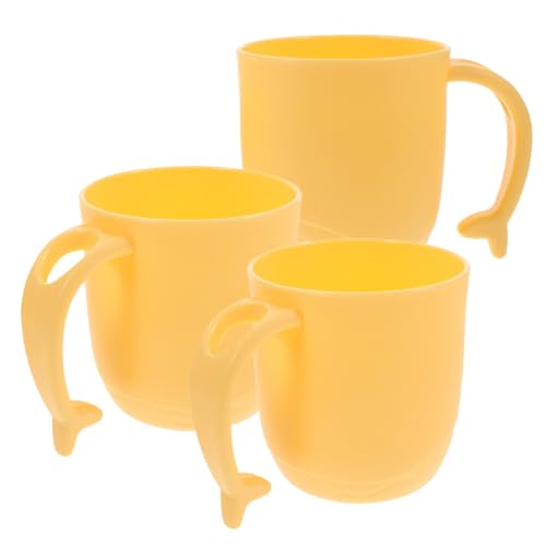 3pcs Dolphin Tail Handle Toothbrush Holder