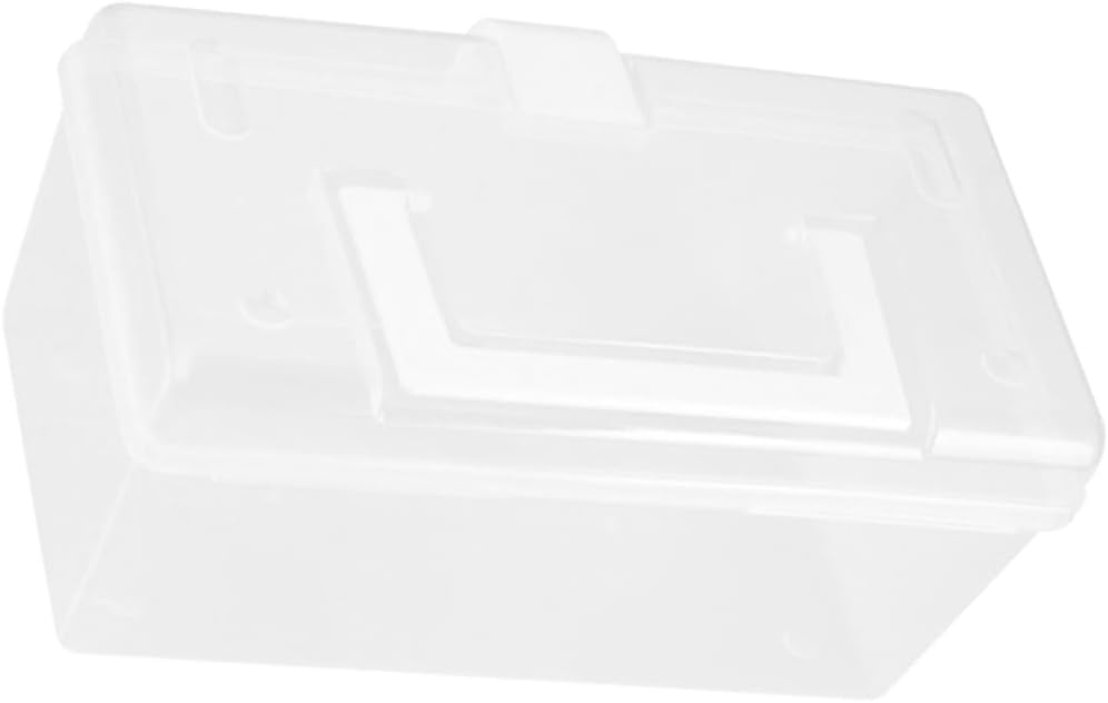 2pcs Plastic Medicine Storage Box Organizer