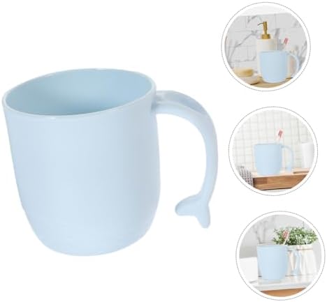 FONDOTIN 2pcs Cartoon Mouthwash Cups for Boys Girls