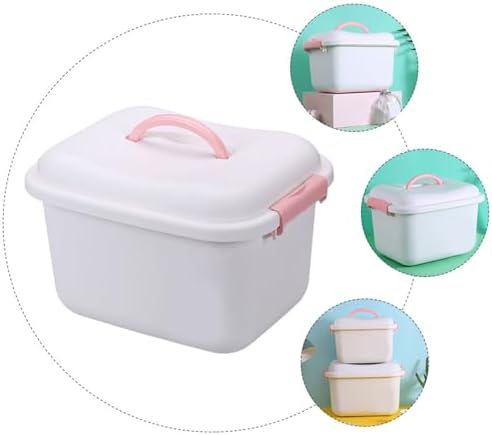 Outanaya 1Pc Medicine Cabinet Storage Box for Medication and Emergency Supplies