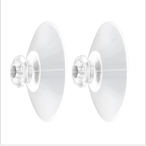 KPPTYTY Shower Caddy Suction Cups 2 Inch Clear 4PCS Universal Fit