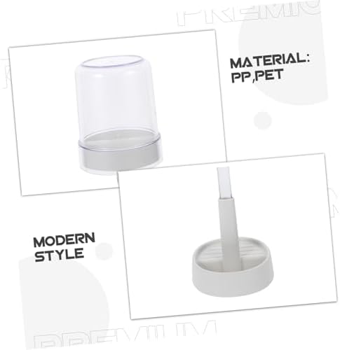 SWOOMEY Toothbrush Holder with Lid and Cup