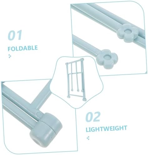 ULTECHNOVO Foldable Towel Rack for Kitchen Bathroom