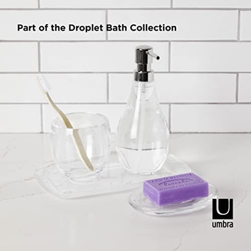 Umbra Droplet Clear Lotion Dispenser