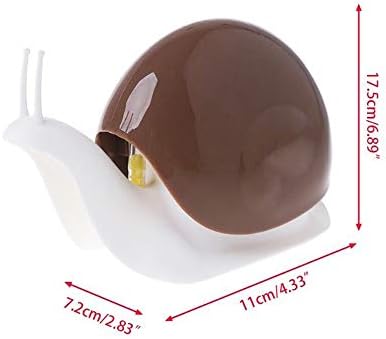 Cute Snail Soap Dispenser 120ML White