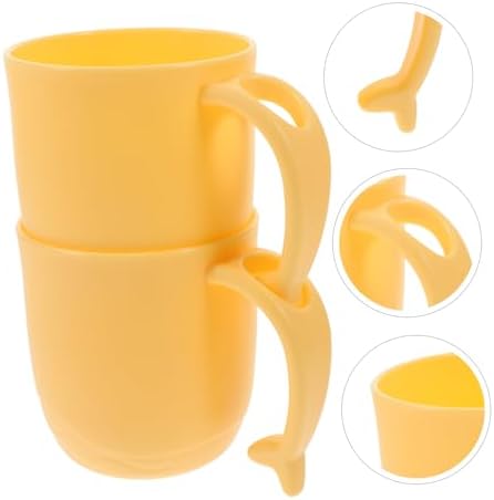 PRETYZOOM Unbreakable Brushing Cups Set for Kids
