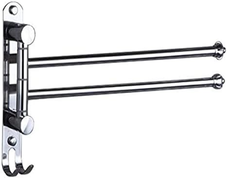 ALDEPO 3 Swivel Stainless Steel Towel Rail